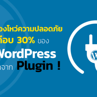 ช่องโหว่ WordPress มาจาก Plugin เกือบ 30%